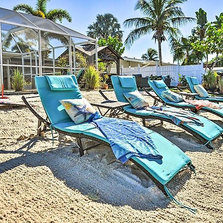 Waterfront Bradenton Home Heated Pool And Fire Pit Exterior foto